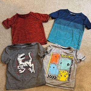 Jumping Beans 4T Kids Graphic T-Shirts - Assorted Colors Set of 4